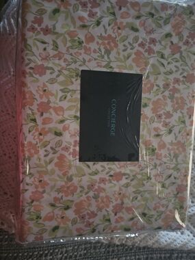 concierge Collection Top flat sheet bamboo king